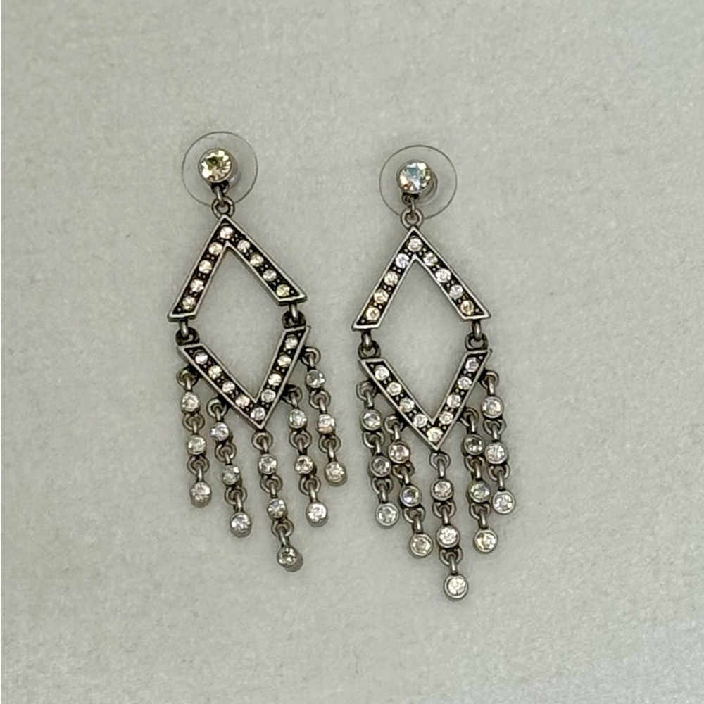 Elegant Silver Dangle Earrings
